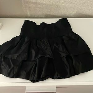Shein Black Hem Skirt
